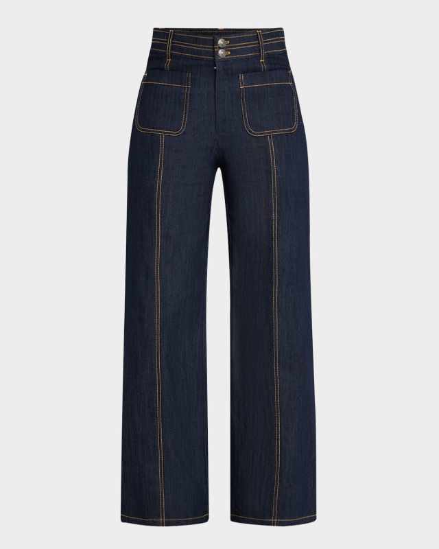 Dorothea Wide-Leg Jeans